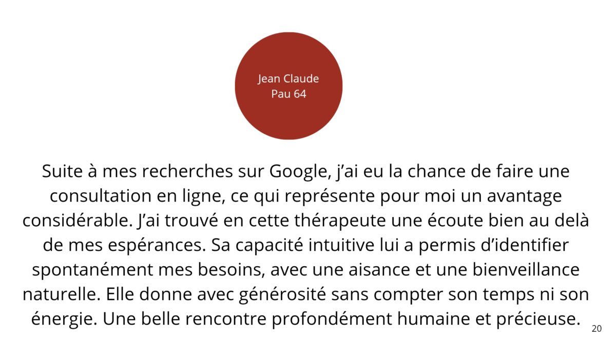 Avis et Témoignages